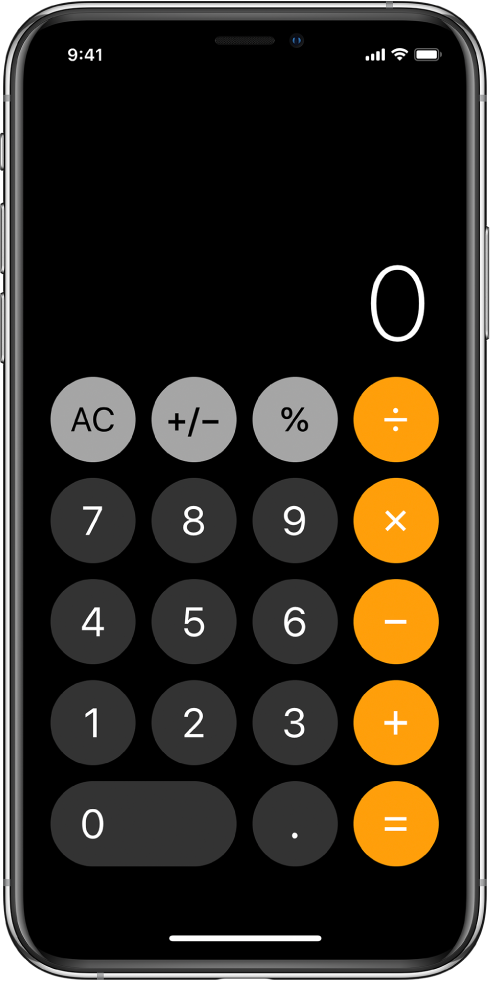 Calculator Portrait Image